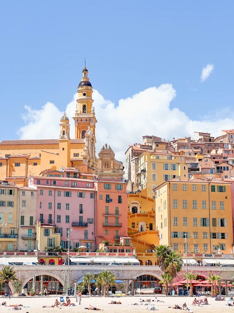 a postcard from Menton, French Riviera