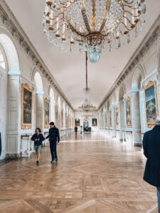 Versailles Palace during winter is a lot less crowded