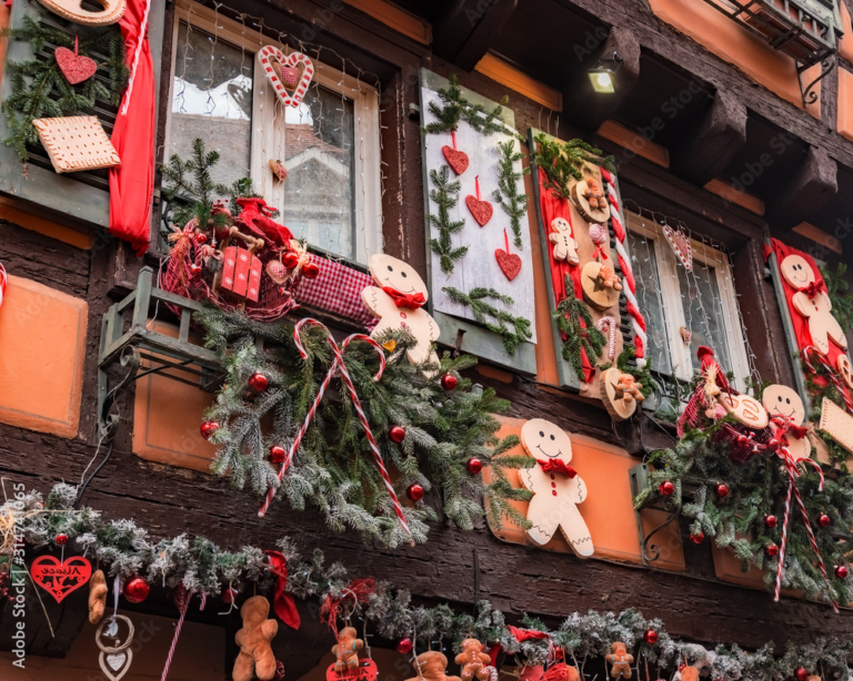 christmas decorations in france