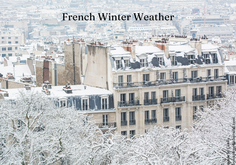 Winter in Paris, a design with Canva Pro