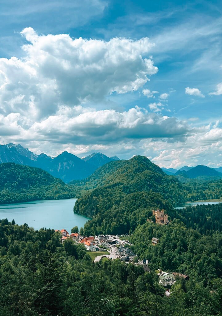 Hiking in Bavaria for a view of Neuschwanstein Castle