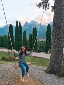 Cantacuzino Castle in Romania, the filming location of u0022Wednesdayu0022